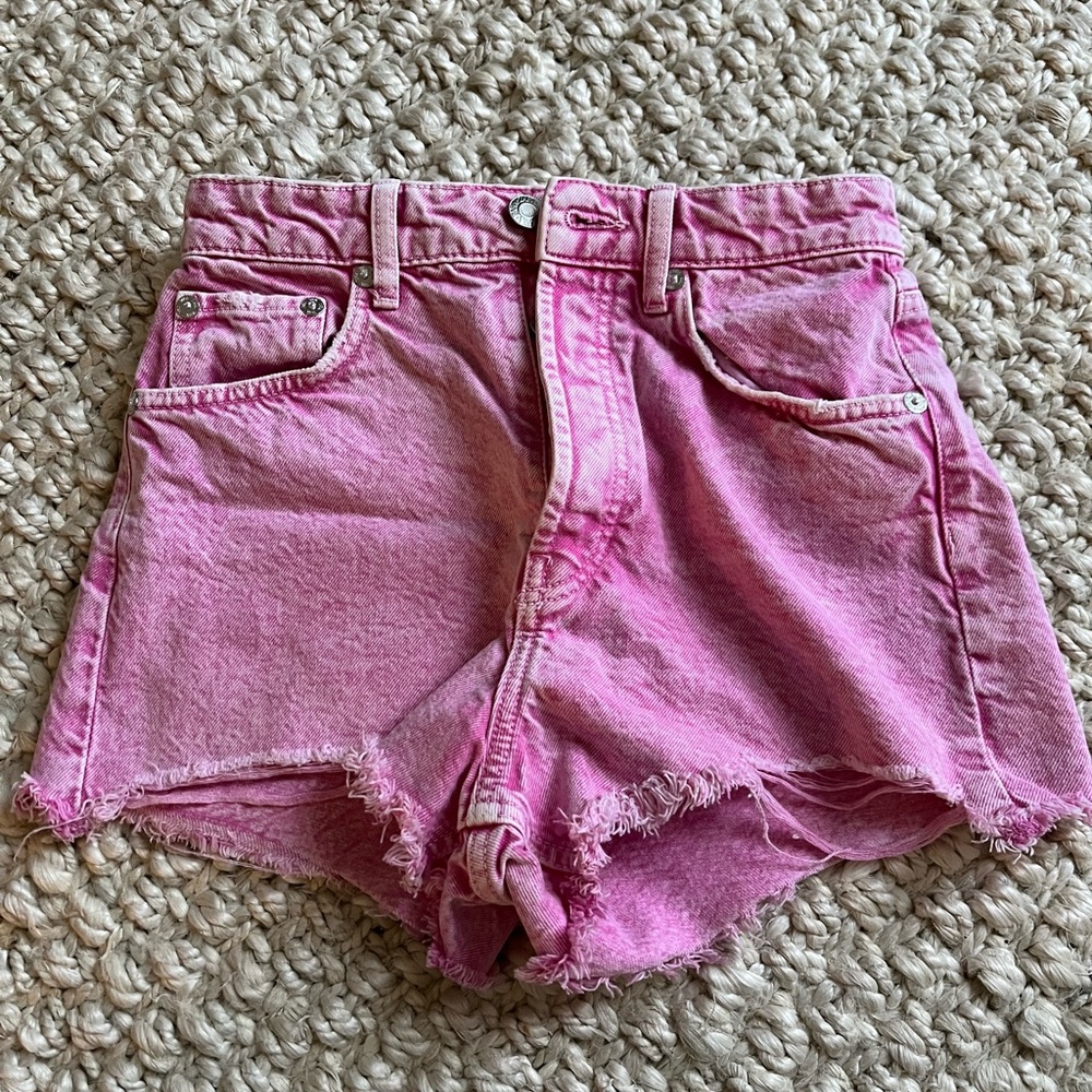 Zara High Rise Shorts